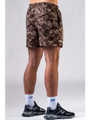 Tréningové šortky POWER 902 LIGHT BROWN CAMO Nebbia