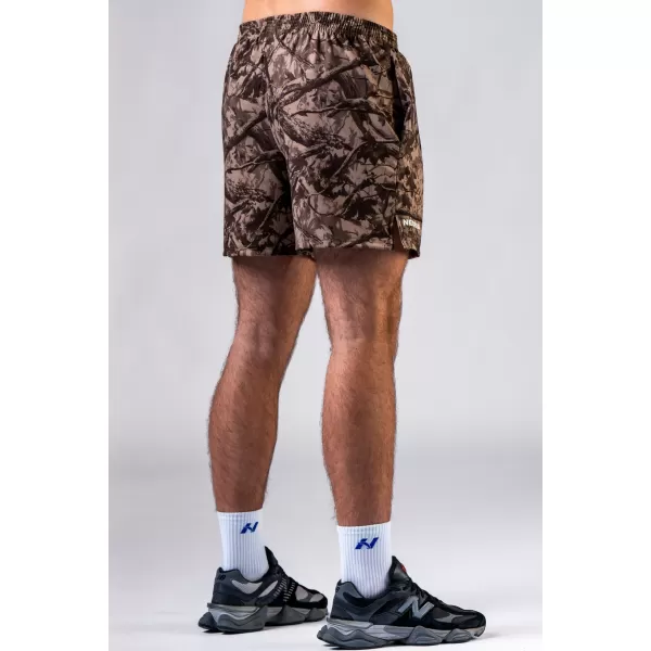  Tréningové šortky POWER 902 LIGHT BROWN CAMO Nebbia 