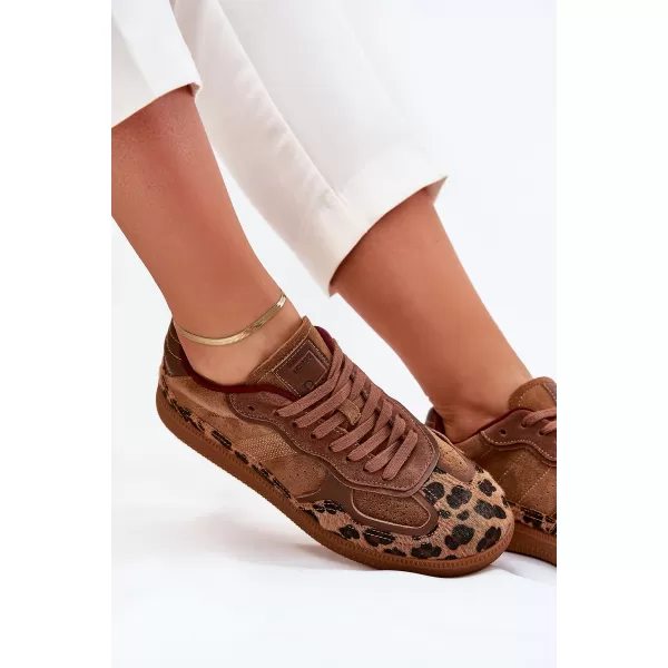  Dámske tenisky LOPEZ JUST DARE SS2D4017 BROWN/BEIGE Daniel Lopez Just Dare 