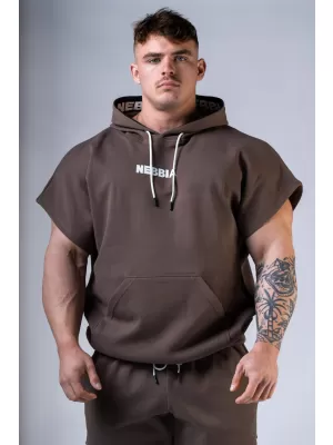 Tréningový handrový top HERO 297 BROWN Nebbia
