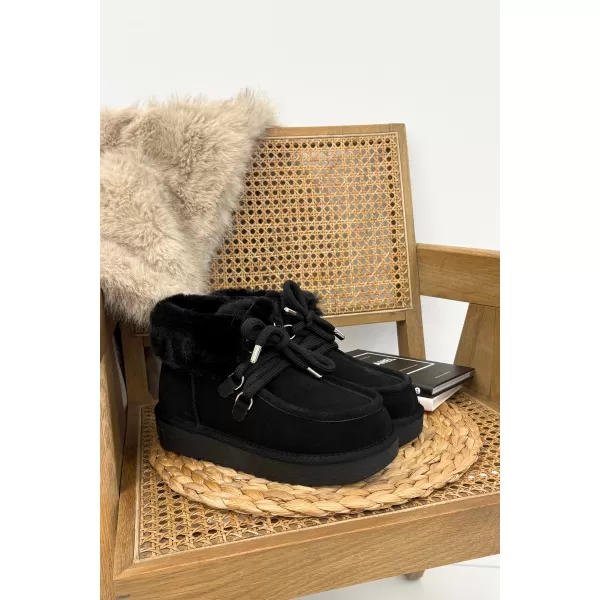  Dámske snehule D.FRANKLIN DFSH375006 BLACK 