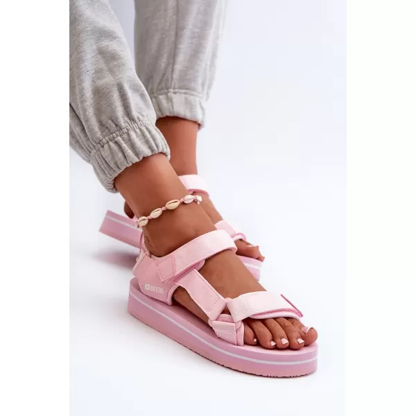  Dámske topánky BIG STAR NN274A533 PINK Big Star Shoes 