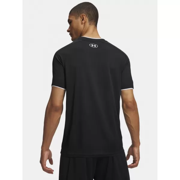  Pánske tričko UNDER ARMOUR M CHALLENGER TRAIN SS 6009875-001 ČIERNA 