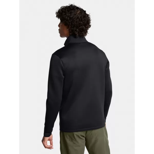  Pánska mikina UNDER ARMOUR UA DRIVE PRO STORM HYB HZ 1387118-001 ČIERNA 