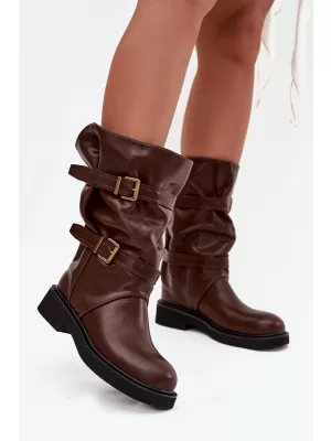 Dámske čižmy BOTO HALVESSA 39587 BROWN