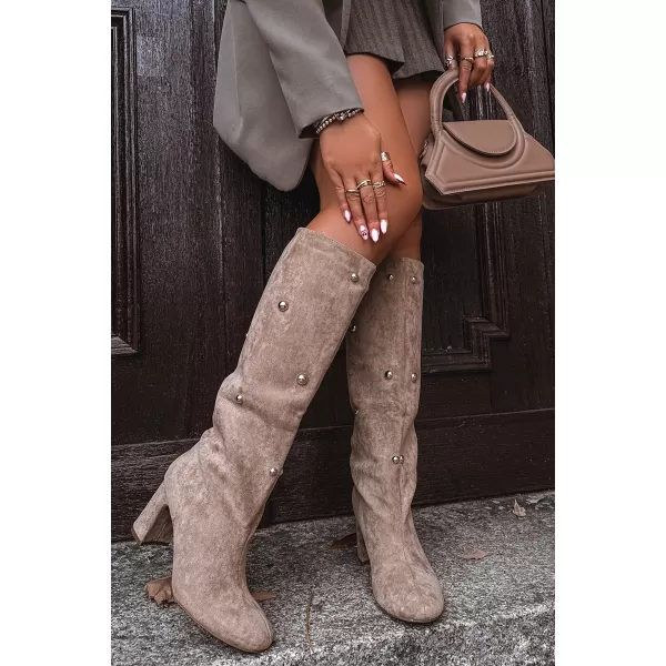  Dámske čižmy BOTO LUCINDA 40118 KHAKI 