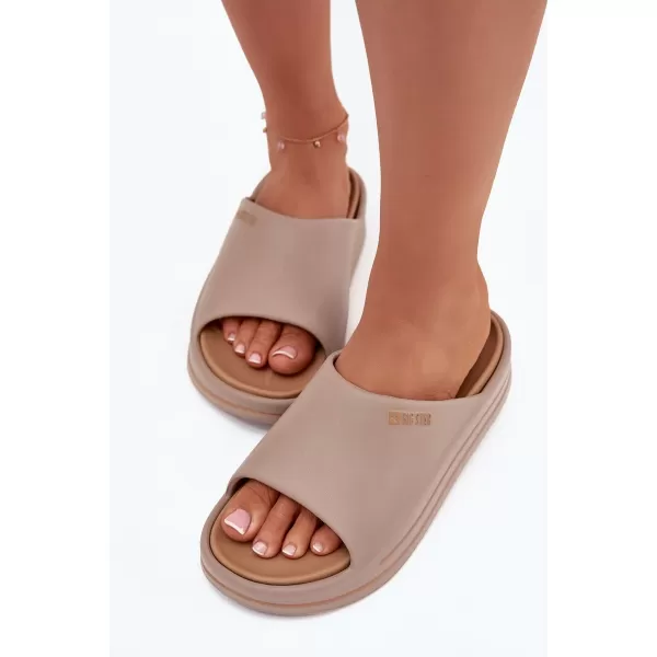  Dámske šľapky BIG STAR SS274424 BEIGE Big Star Shoes 