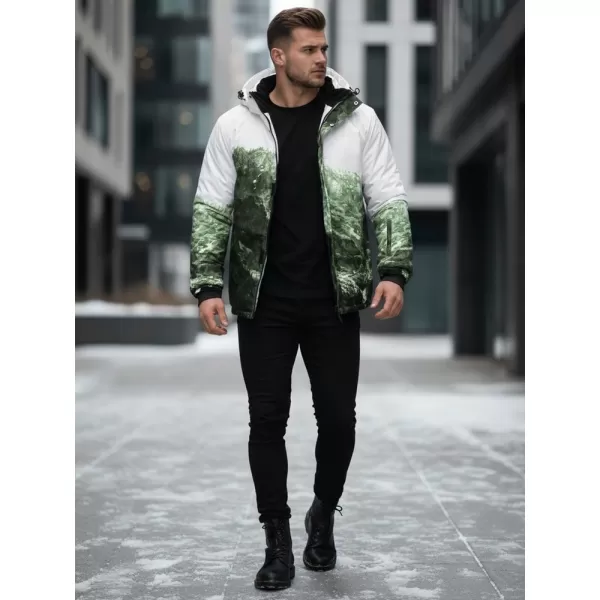  Pánska bunda DSTREET TX5126 ZELENÁ 