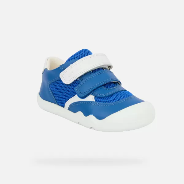  Chlapci prvé kroky GEOX STEPPIEUP B655WA08514C0432 MODRÁ 