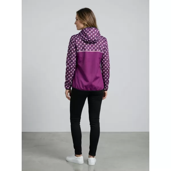  Dámska softshellová bunda premium ALTISPORT VOJ/ALW048JACK01 FIALOVÁ 