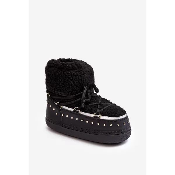  Dámske snehule BOTO ROHES 28131 BLACK 
