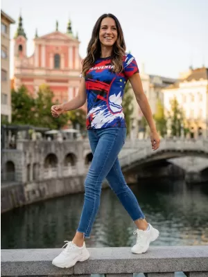 Dámske tričko premium ALTISPORT VOJ/ALW036SI/TR01 ŠMUHY