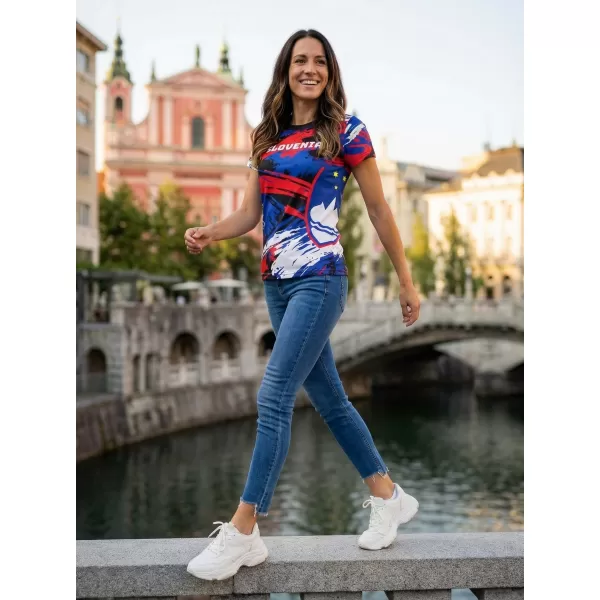  Dámske tričko premium ALTISPORT VOJ/ALW036SI/TR01 ŠMUHY 