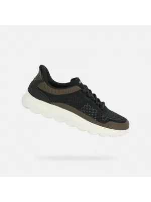 Pánske tenisky GEOX SPHERICA PLUS FAST IN G014662 ČIERNA