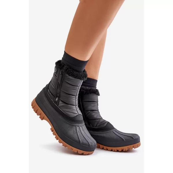  Dámske snehule LEE COOPER LCJ-24-44-2866 BLACK 
