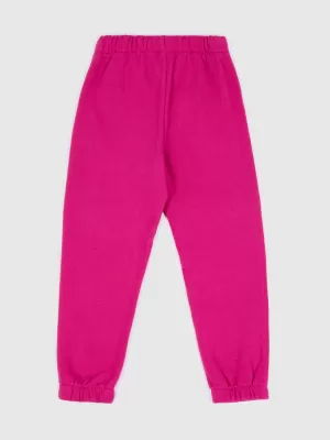 Detské tepláky GAP LOGO SWEATPANTS 843858-00 BRIGHT FUCHSIA