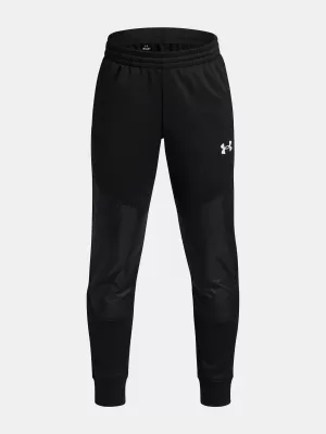 Chlapčenské športové nohavice UNDER ARMOUR UA ARMOUR FLC PRO UTILITY P 6008899-001 ČIERNA
