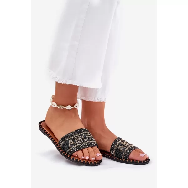  Dámske šľapky BOTO DORFEDI 36057 BLACK 