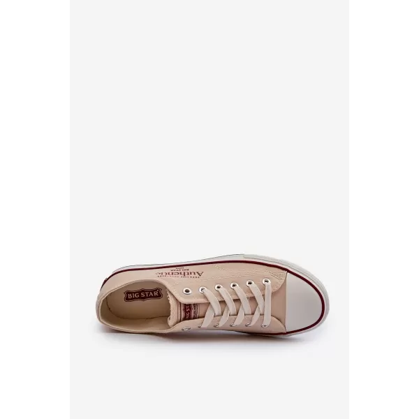  Pánske tenisky BIG STAR NN174058 BEIGE Big Star Shoes 