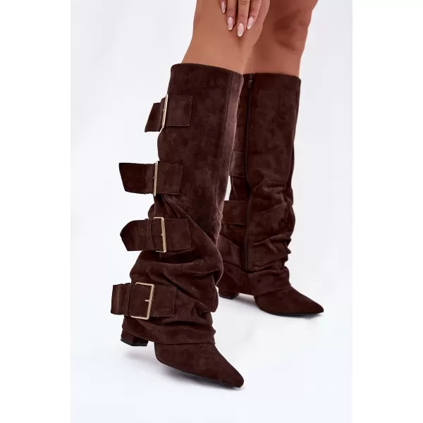  Dámske čižmy BOTO ISAVELLE 40940 BROWN 