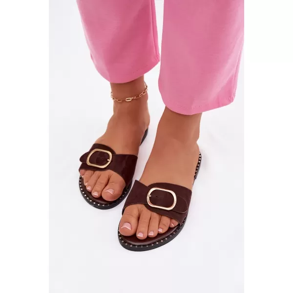  Dámske šľapky BOTO SELIVELLE 41578 BROWN 