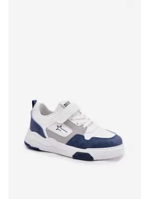 Detské topánky BIG STAR RR374052 WHITE/BLUE Big Star Shoes