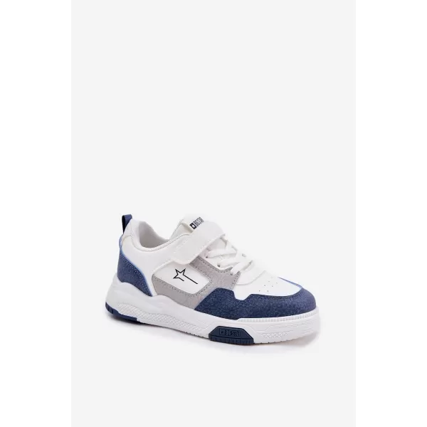  Detské topánky BIG STAR RR374052 WHITE/BLUE Big Star Shoes 