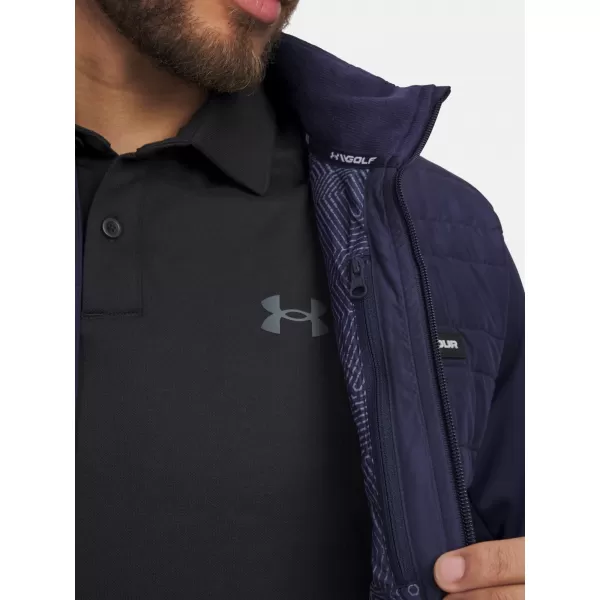  Pánska bunda UNDER ARMOUR DRIVE PRO INSULATED JACKET 6011061-410 MODRÁ 