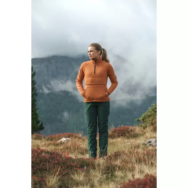  Dámska mikina NORDBLANC INEFFABLE NBSLS8226 HNEDÁ 