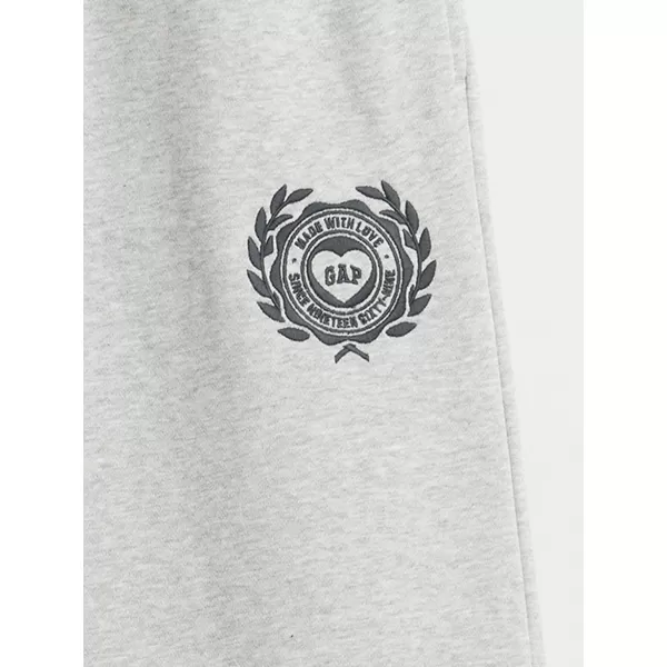  Dámske tepláky GAP WIDE LEG SWEATPANTS 852838-04 HEATHER GREY 