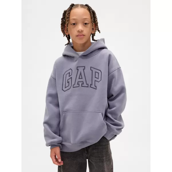  Detská mikina GAP RELAXED HOODIE PULLOVER 846224-00 STORM 