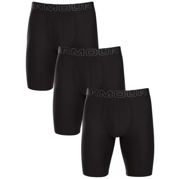  Pánske boxerky UNDER ARMOUR M PERF TECH 9IN 1383880-001 ČIERNA 
