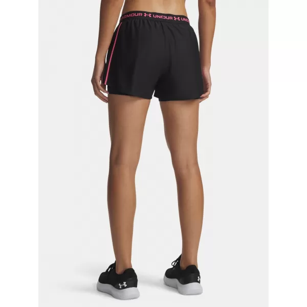  Dámske kraťasy UNDER ARMOUR TECH PLAY UP 2IN1 SHORTS 1389895-002 ČIERNA 