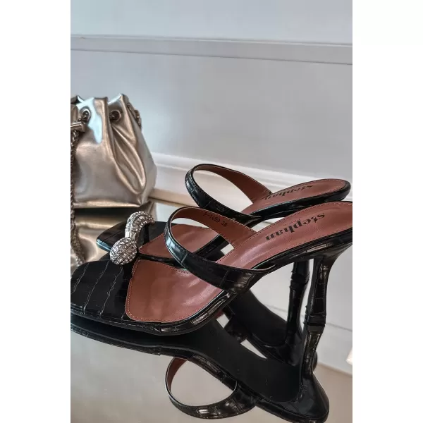  Dámske lodičky na podpätku BOTO LORISSA 41452 BLACK 
