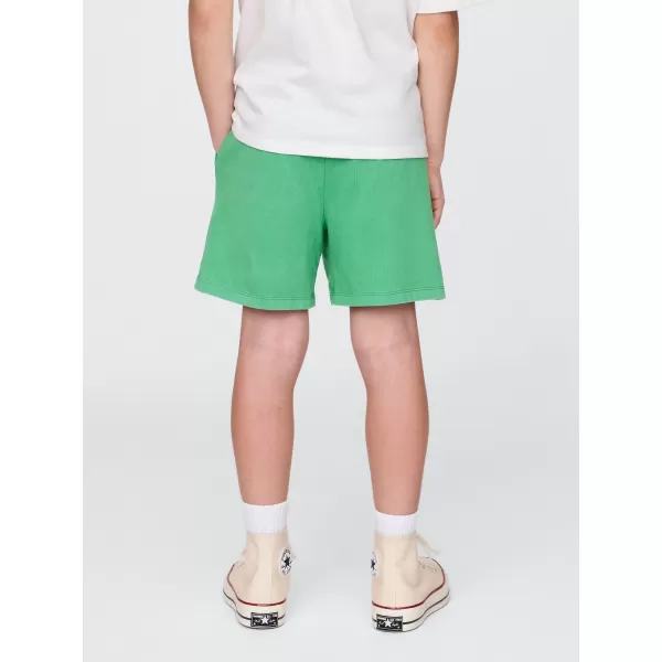  Detské kraťasy GAP LOGO SWEATSHORTS 782454-00 GALLANT GREEN 