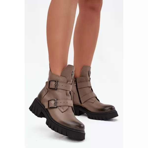  Dámske topánky ZAZOO 60482 BEIGE 