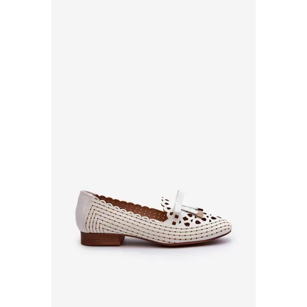  Dámske lodičky BOTO NESTAVIA 31464 WHITE 