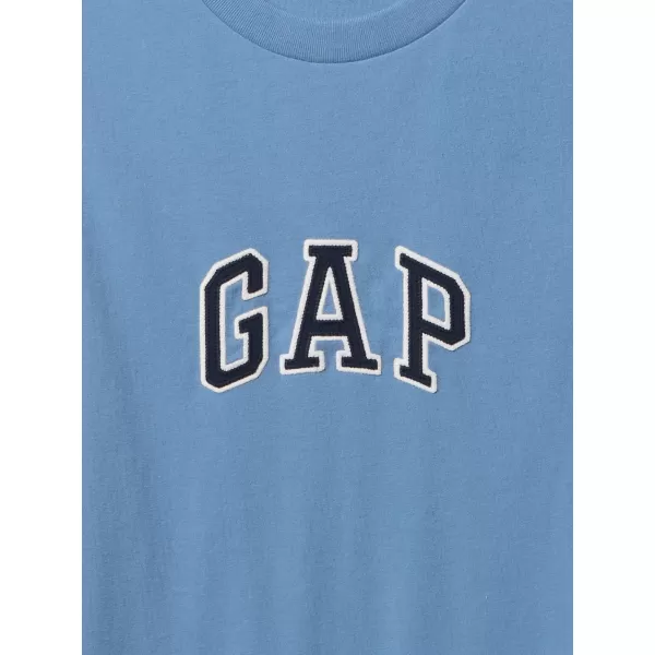  Pánske tričko GAP NEW ARCH LOGO TEE 570044-36 SOFT CORNFLOWER 