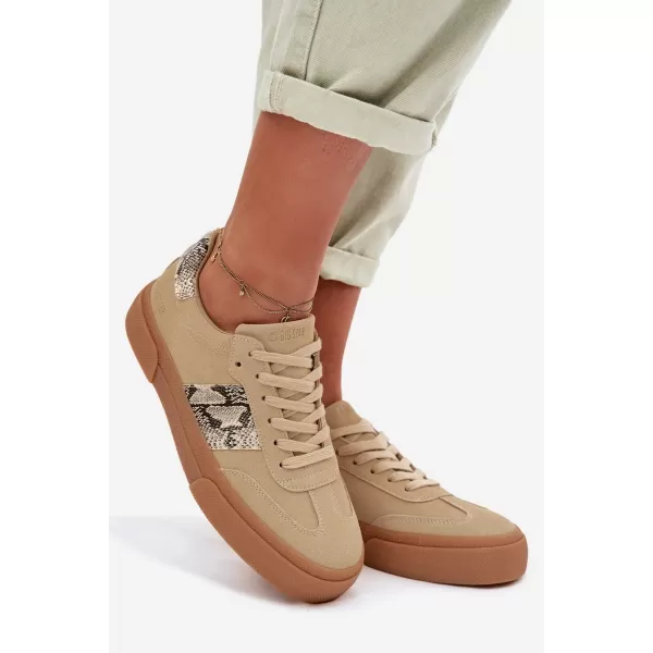  Dámske tenisky BIG STAR TT274298 BEIGE Big Star Shoes 