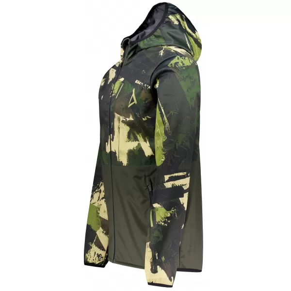  Pánska softshellová bunda premium ALTISPORT VOJ/ALM125JACK01 MASKAC/GRN 
