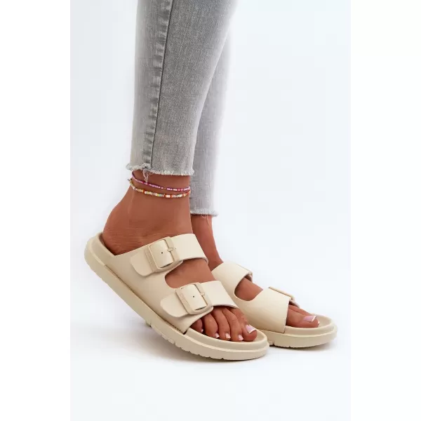  Dámske topánky BIG STAR NN274A752 BEIGE Big Star Shoes 