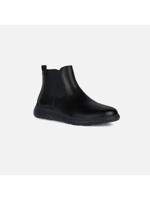 Pánske členkové čižmy GEOX PORTELLO G006545 ČIERNA