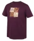 Pánske tričko HUSKY TEE SQUARE M PURPLE
