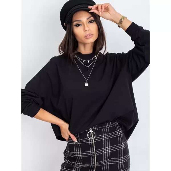  Dámska mikina BASIC FEEL GOOD RV-BL-5185.82P NOIRE 