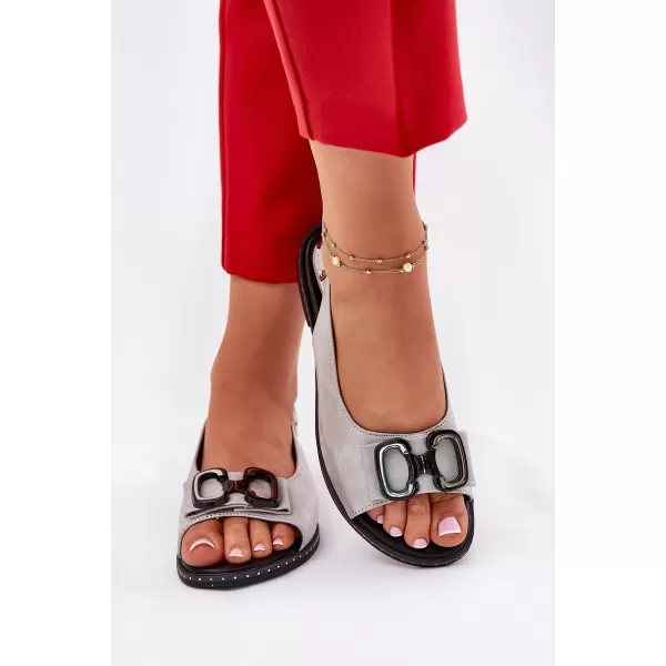  Dámske sandále BOTO LILRIA 36873 SILVER 