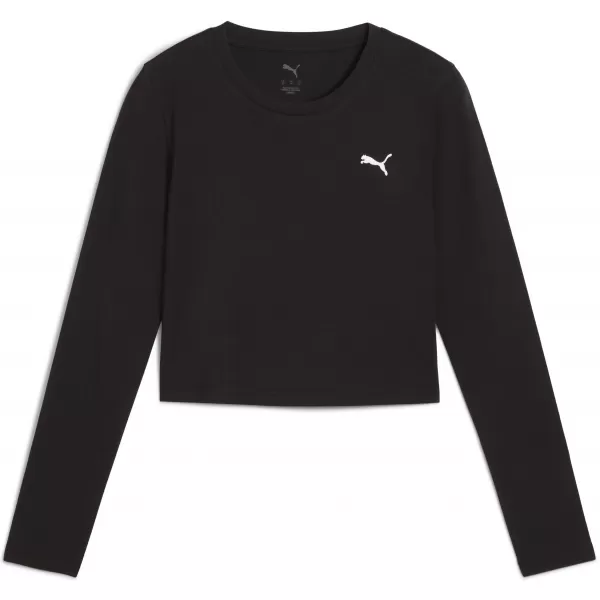  Dámske tričko PUMA WARDROBE ESS BABY TEE 629761-01 PUMA ČIERNA 