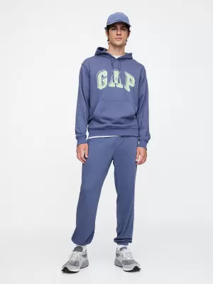 Pánska mikina GAP HERITAGE LOGO PULLOVER HOODIE 868460-06 QUIET BLUE
