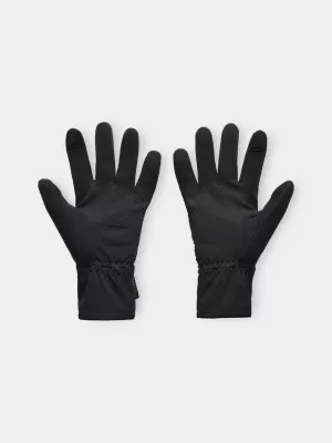 Pánske rukavice UNDER ARMOUR M'S STORM FLEECE GLOVES 6000391-001 ČIERNA