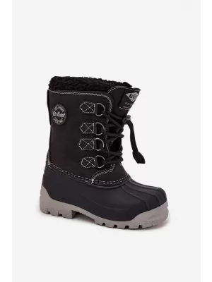 Detské zimné topánky LEE COOPER LCJ-25-44-3943K BLACK