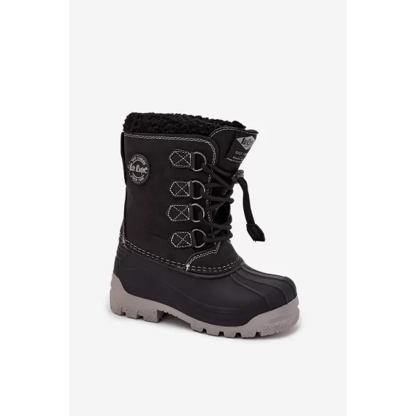  Detské zimné topánky LEE COOPER LCJ-25-44-3943K BLACK 